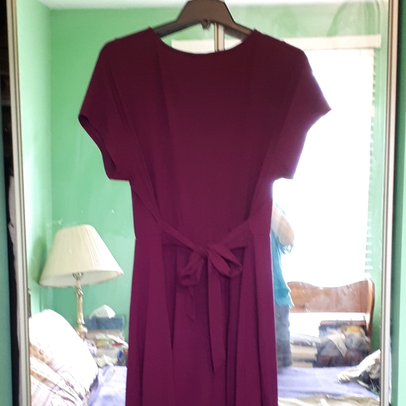 Torrid Burgundy Dress - Picture 2 of 3